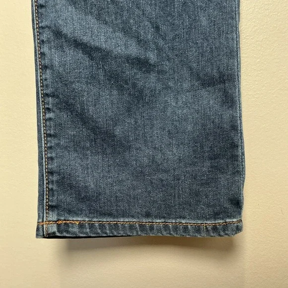 Cabi Jeans Womens 12 Blue New Crop Skinny Denim Ankle Cropped Mid Rise Zip Fly - Picture 2 of 7